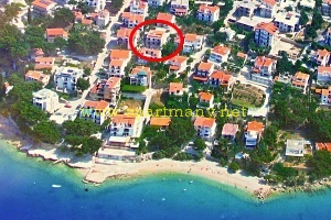 apartm�ny IVANA a IVAN v lokalit� Nemira - rivi�ra Omi� Chorvatsko