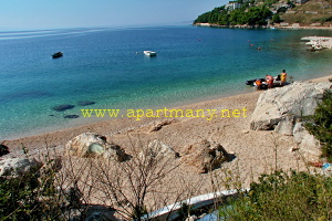 pl� Mala Luka pobl� apartm�n� Ivana a Ivan v lokalit� Nemira rivi�ra Omi�