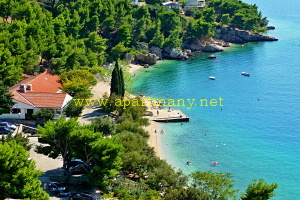 pl� Mala Luka pobl� apartm�n� Ivana a Ivan v lokalit� Nemira rivi�ra Omi�