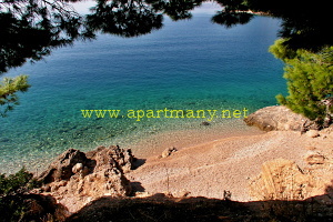 pl� Mala Luka pobl� apartm�n� Ivana a Ivan v lokalit� Nemira rivi�ra Omi�