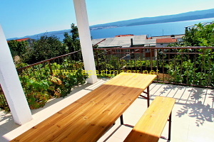 apartmany chorvatsko omis stanici apartman vukusic v Chorvatsku