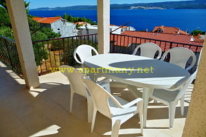 apartmany chorvatsko omis stanici apartman vukusic v Chorvatsku